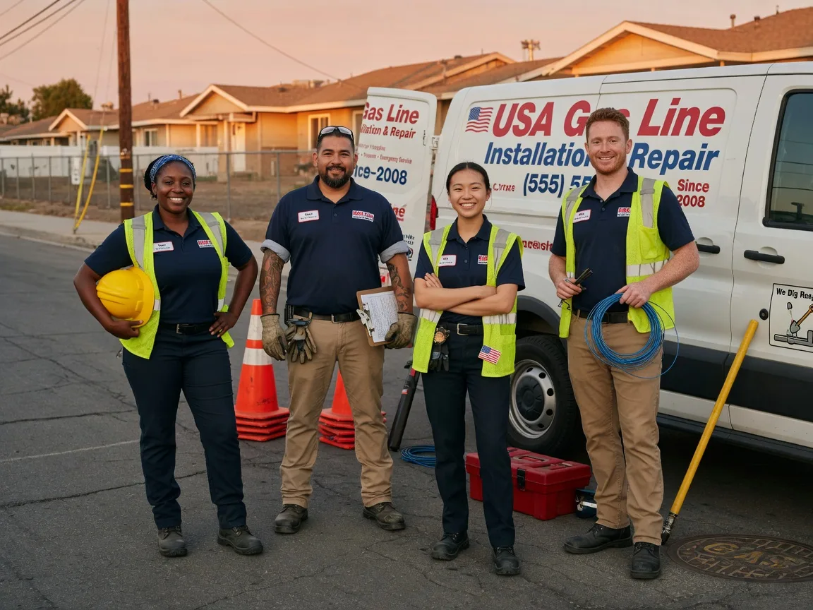 Gas Line Installation company in Parkhill, PA